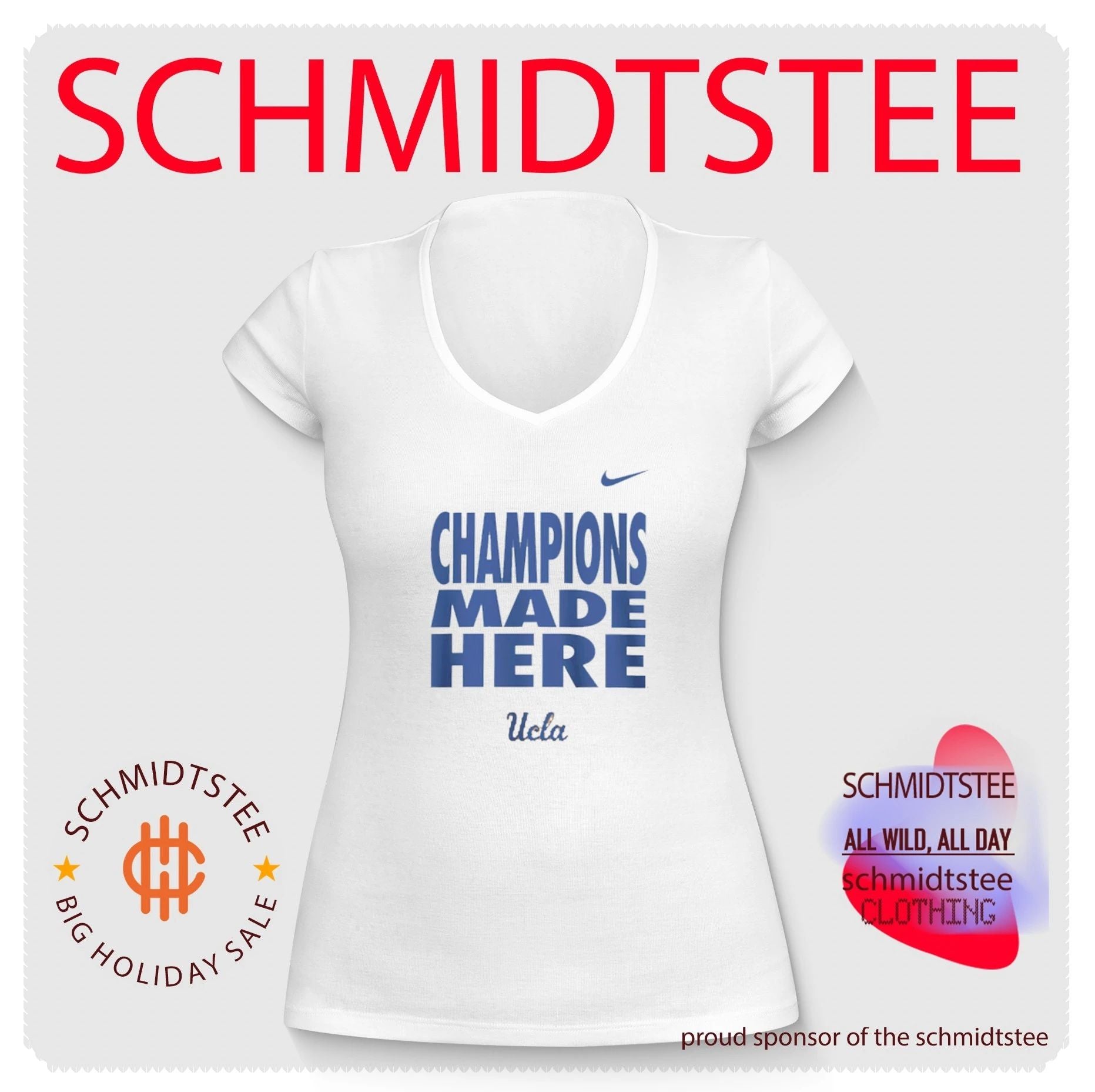 UCLA Bruins Champions Made Here Sideline Slogan shirt