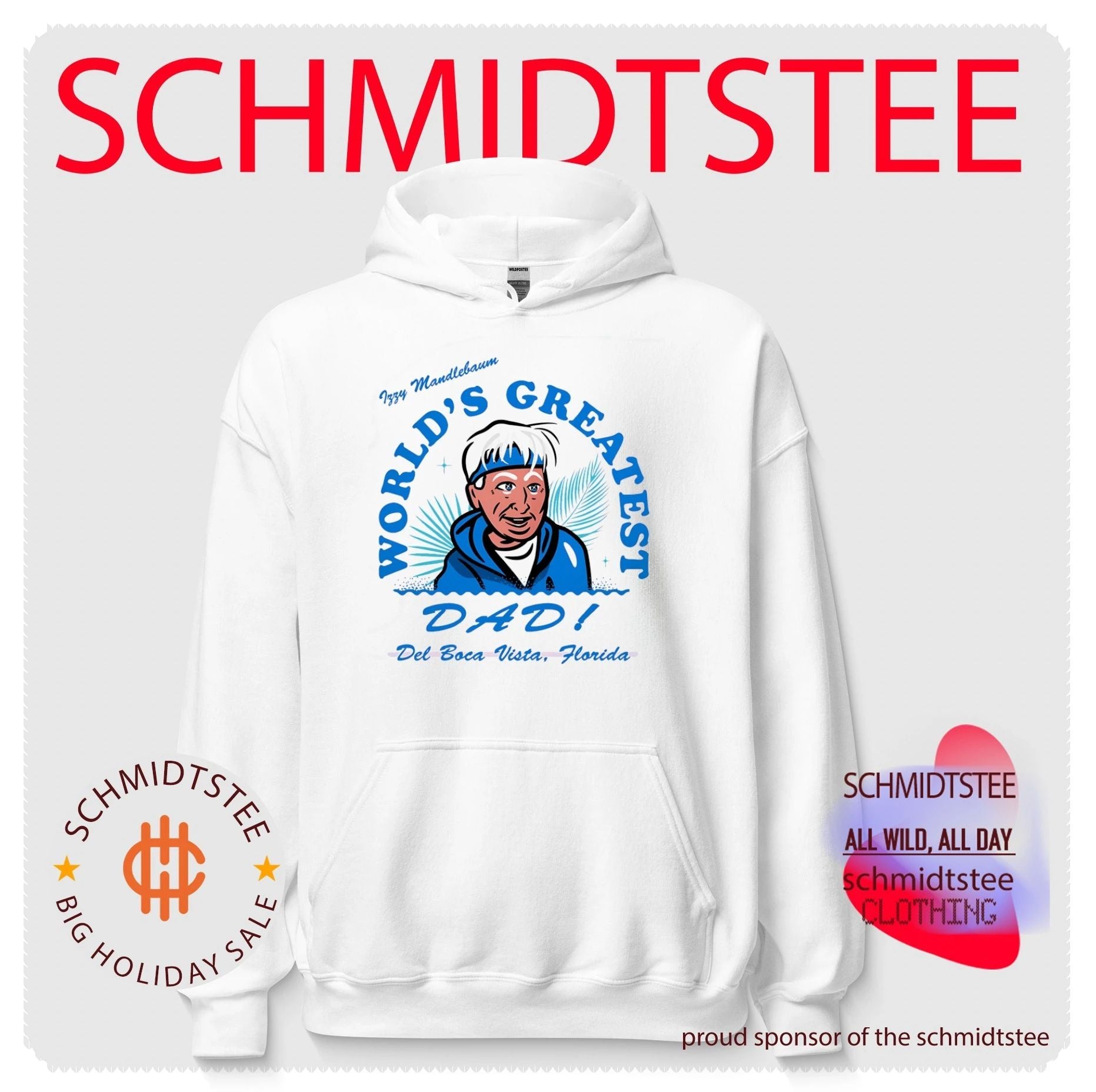 Izzy Mandlebaum World’s Greatest Dad Del Boca Vista Florida shirt