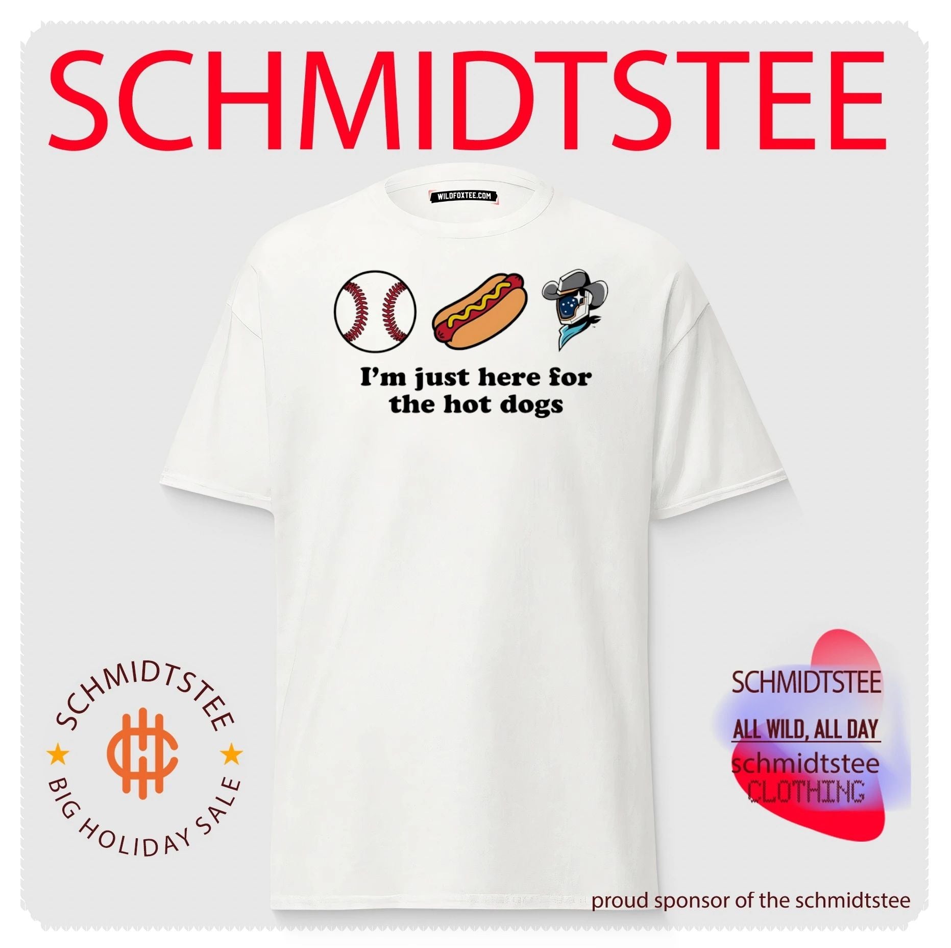 Sugar Land Space Cowboys I’m Just Here for the Hot Dogs shirt
