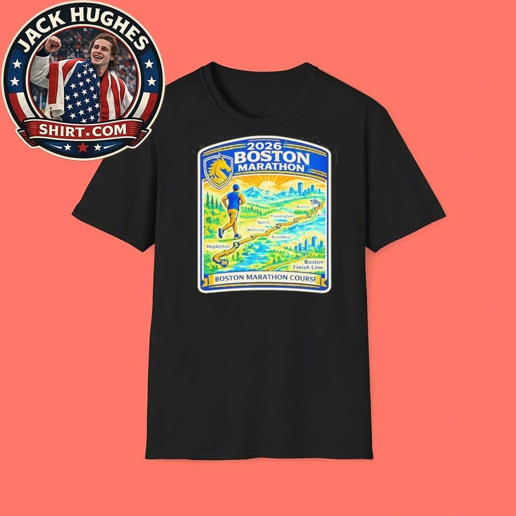 2026 Boston Marathon Course Hoodie
