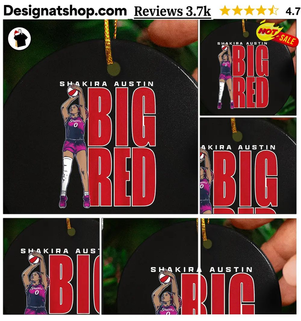 Shakira Austin Big Red Washington DC shirt
