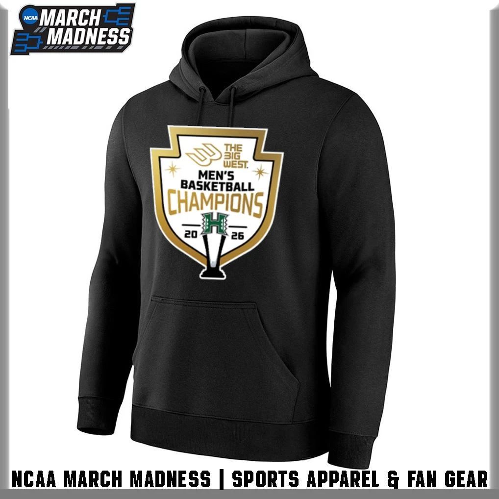 Hawaii Rainbow Warriors 2026 Big West Men’s Basketball Champions T-Shirt