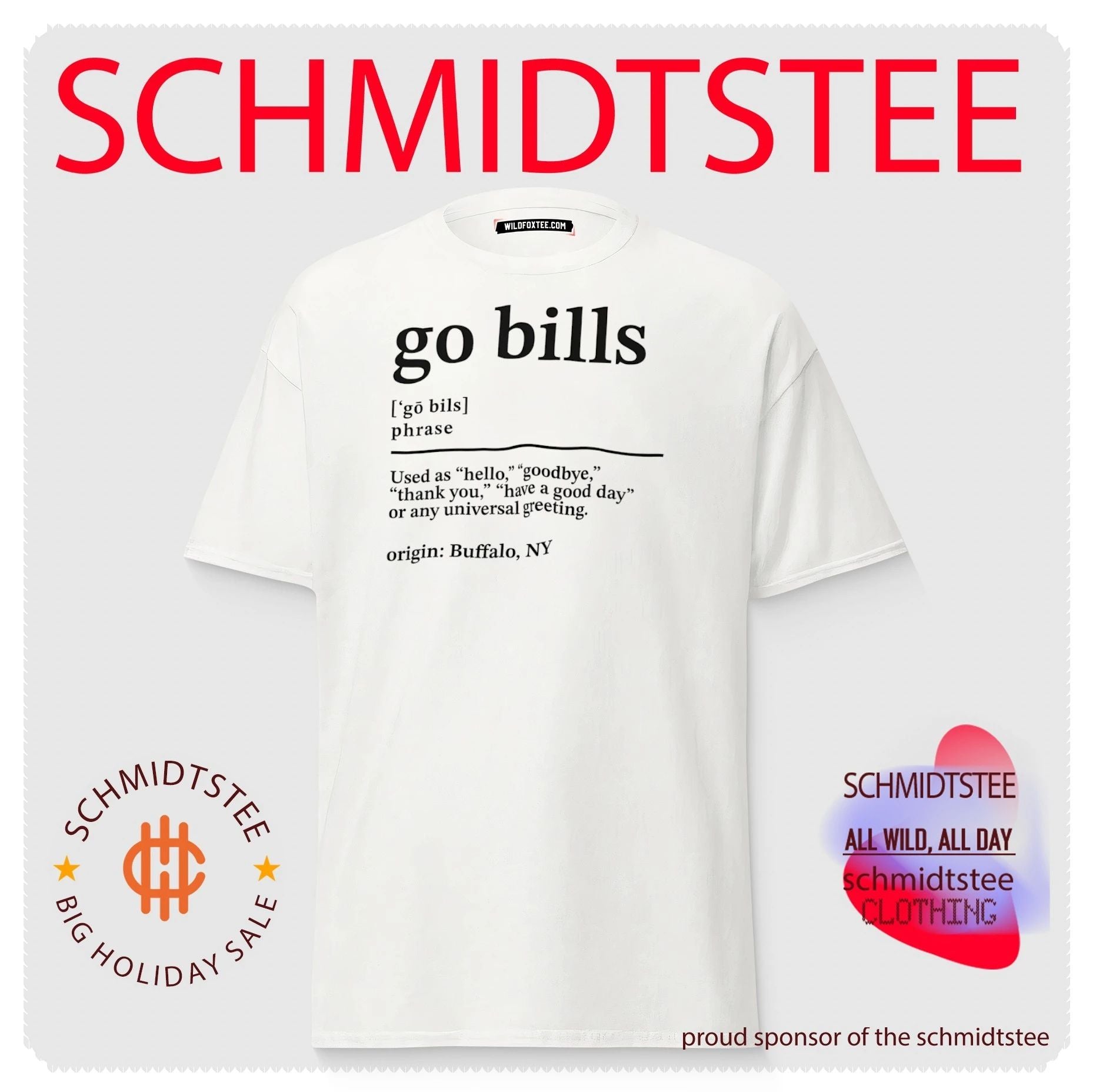 Go bills phrase definition shirt