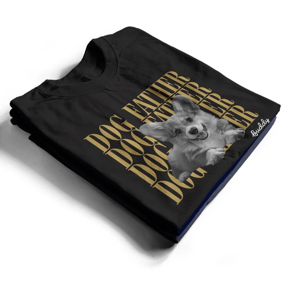 Custom Photo Dog Mama Cat Mama Dog Dad - Personalized T Shirt