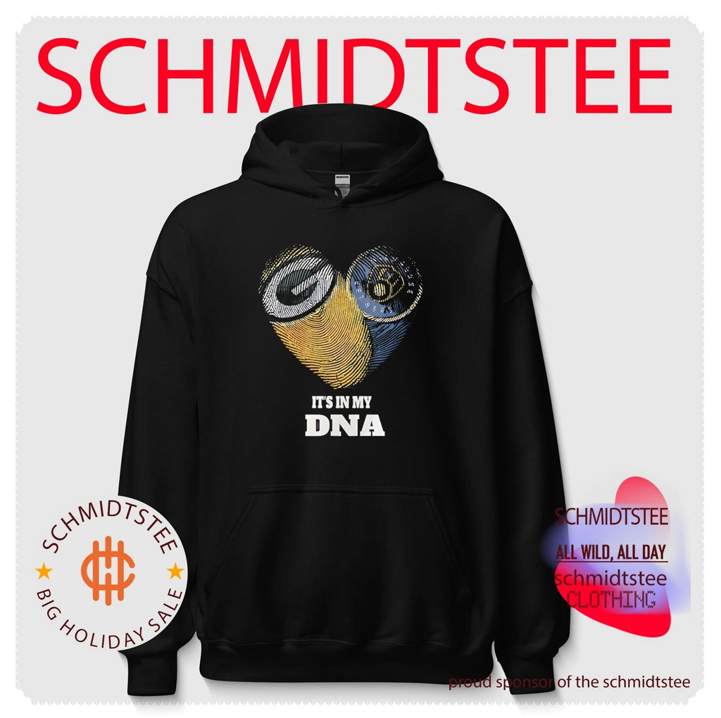 Green Bay Packers and Wisconsin Badgers it’s in my DNA shirt