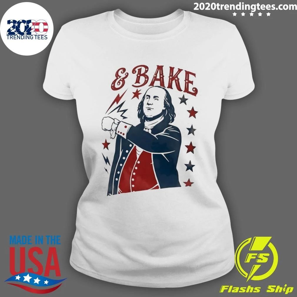 George Washington Bake American 250th 4th Of July Shirt
