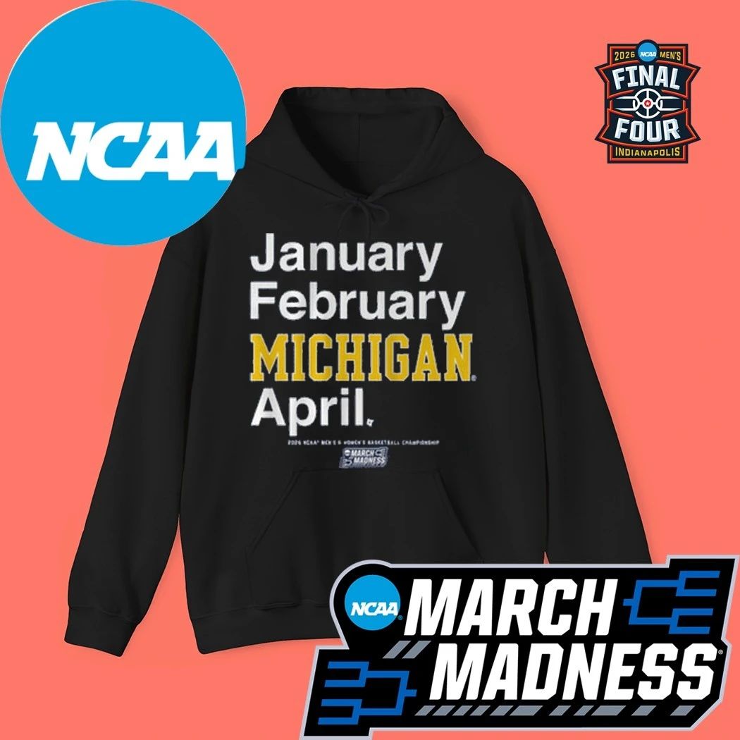 Michigan Wolverines MBB and WBB 2026 NCAA Men’s Basketball Championship March Madness Month Logo Shirt