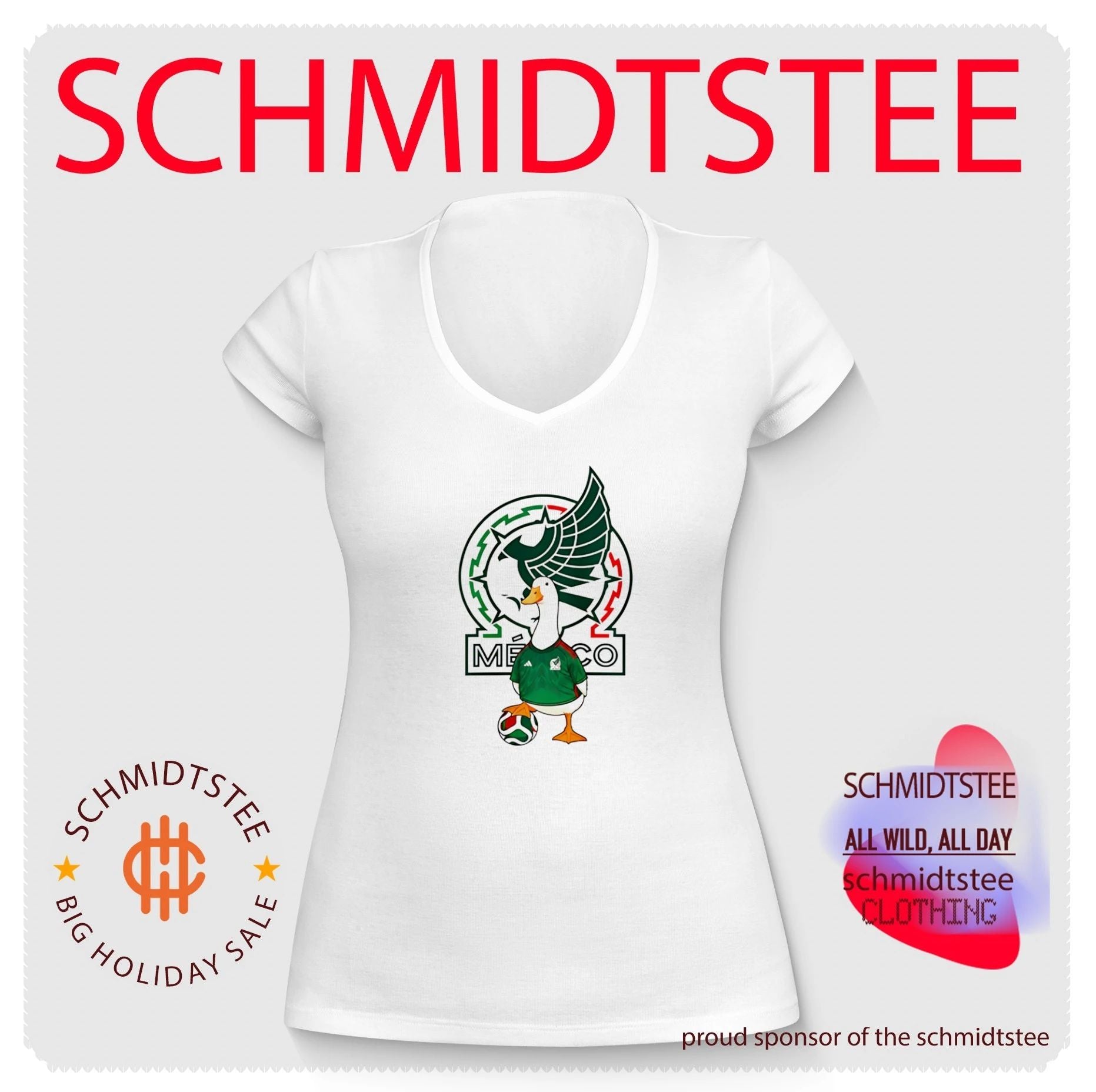Merlin The Duck Mexico World Cup 2026 shirt