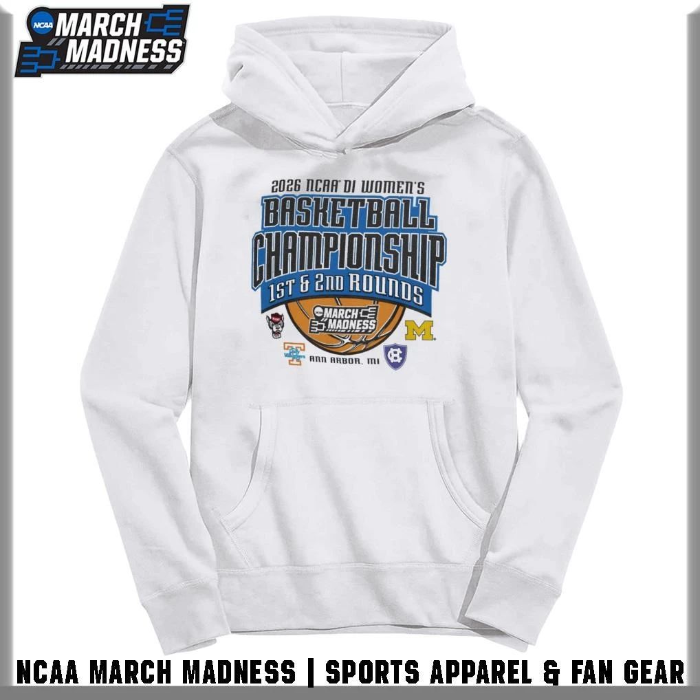 2026 NCAA Division I Women’s Basketball Championship 1st 2nd Round Ann Arbor, MI T-Shirt