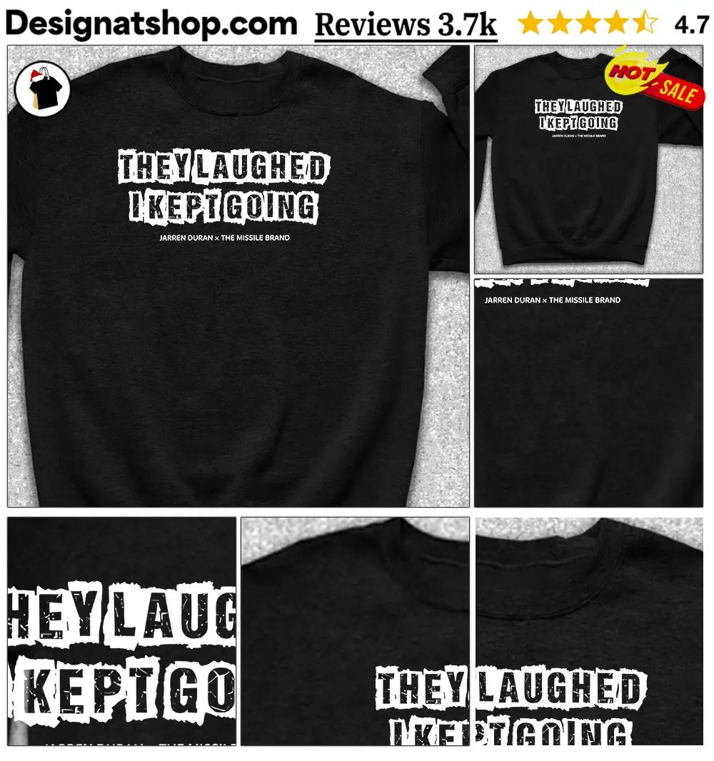 Jarren Duran The Missile Brand They Laughed I Kept Going Shirt