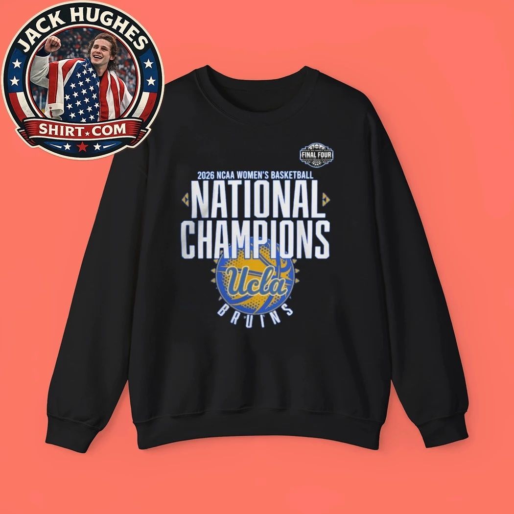 UCLA Bruins 2026 NCAA Women’s Basketball National Champions Locker Room Graphic T-Shirt
