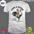 Cowgirl Save A Horse Ride A Cock Instead Vintage Shirt