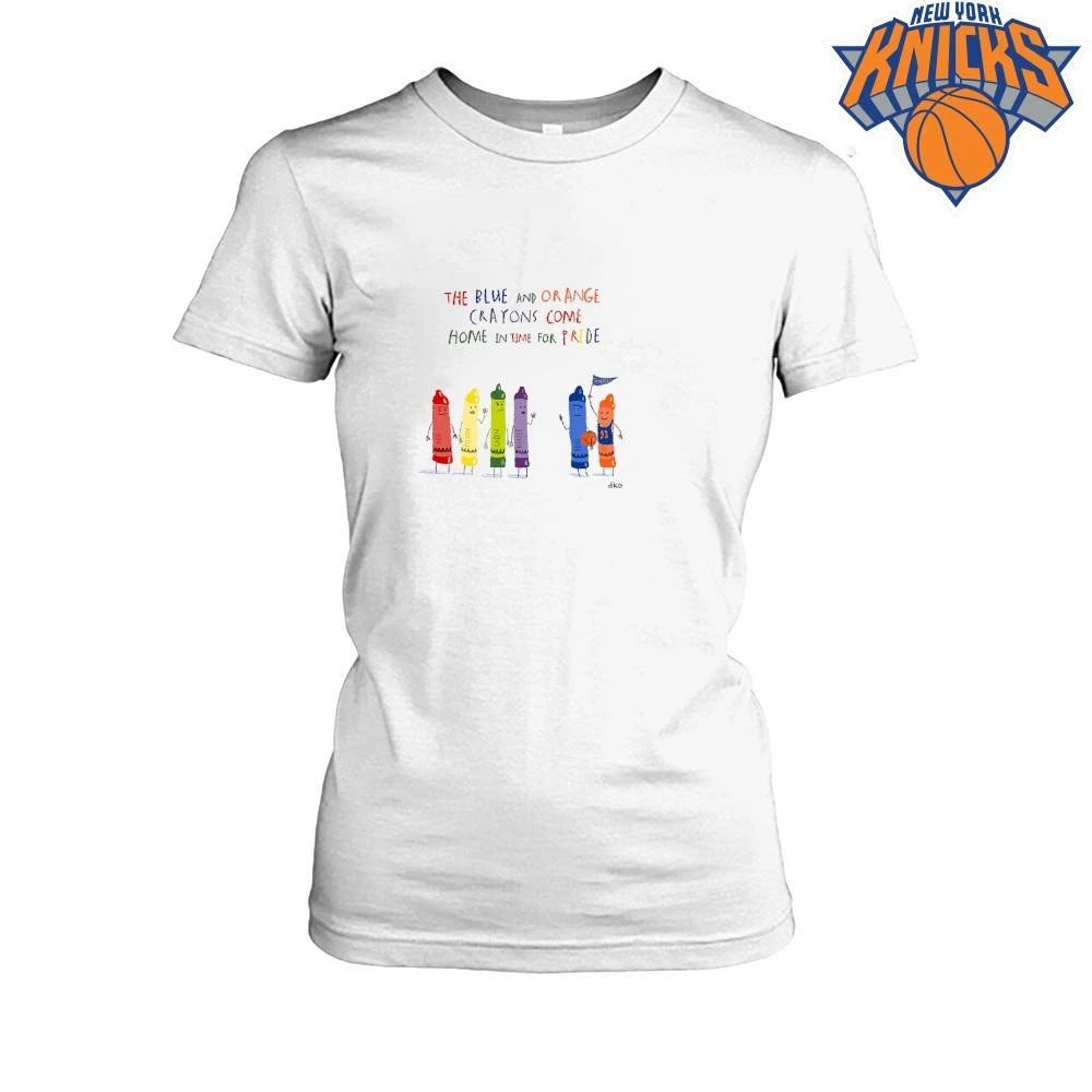 The Blue And Orange Crayons Come Home In Time For Pride Shirt