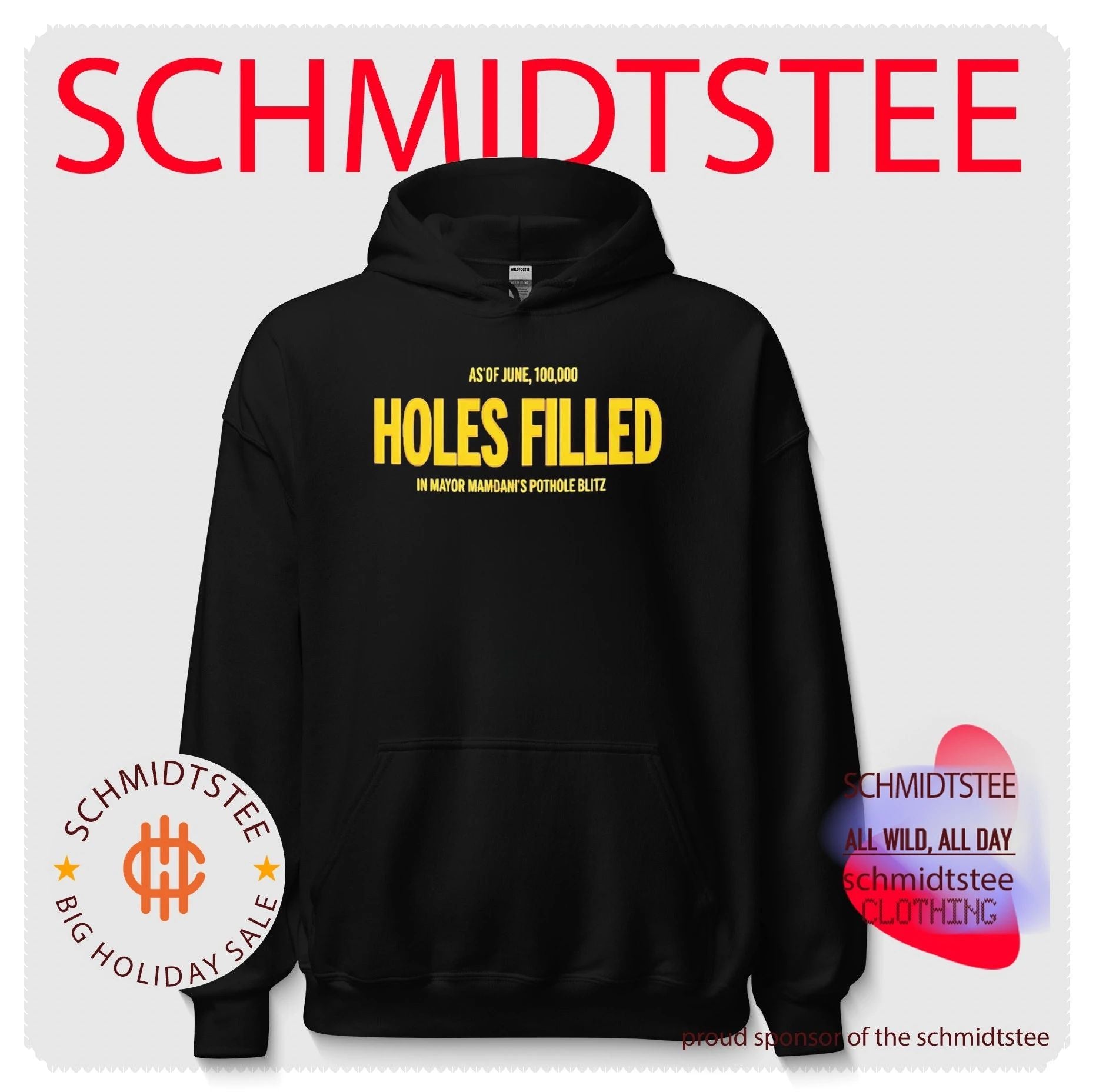 100000 Holes Filled in Mayor Mamdani’s Pothole Blitz shirt