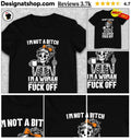 Skeleton Girl Coffee Cup Middle Finger I’m Not A Bitch I’m A Woman Who’s Not Shirt