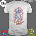 I Do What I Want Kitten Kids Shirt