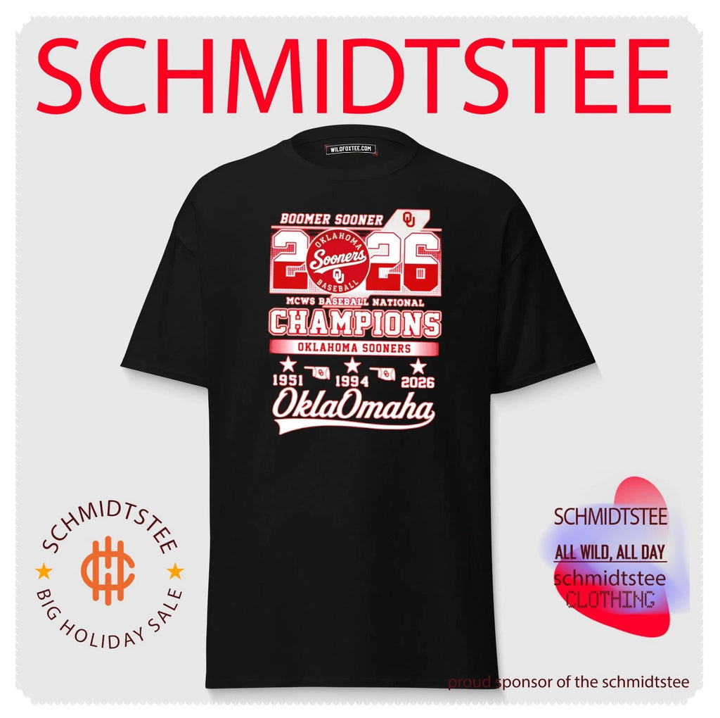 Oklahoma Sooners 2026 MCWS baseball National Champions 3 Time OklaOmaha shirt