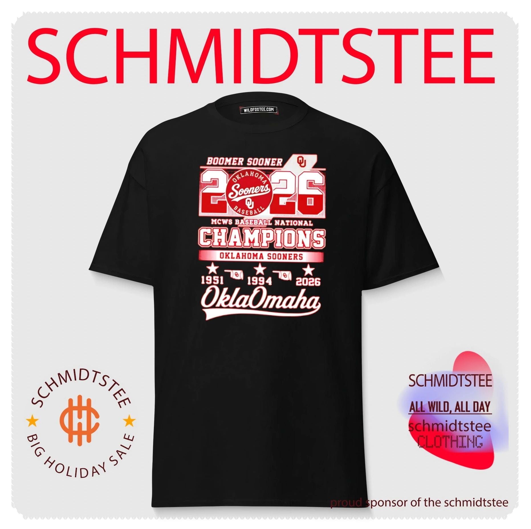 Oklahoma Sooners 2026 MCWS baseball National Champions 3 Time OklaOmaha shirt