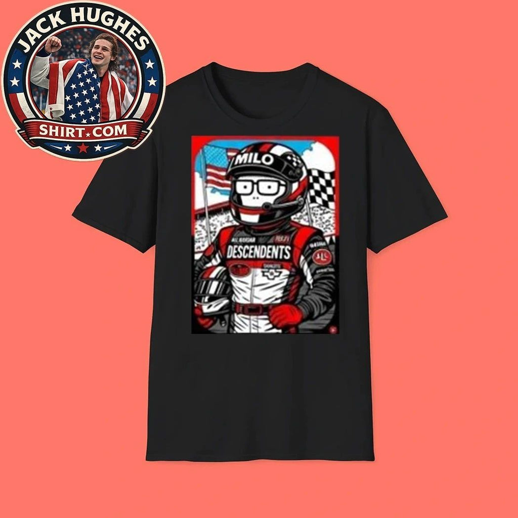 Descendents Ricky Milo Live At The Fillmore Charlotte February 21 2026 Exclusive Nascar Gig Poster Artwork By Garage Land Shirt