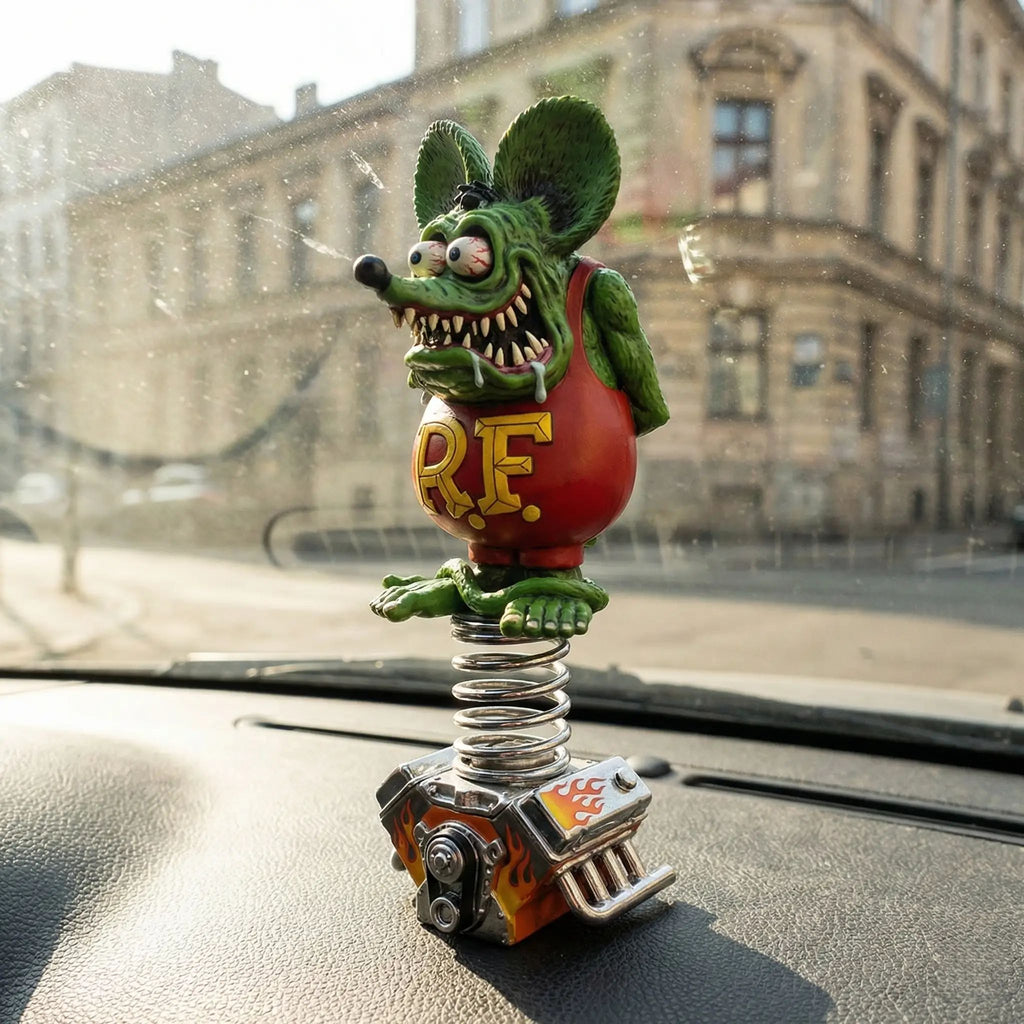 Rat Fink Kustom Kulture Hot Rod Bobblehead