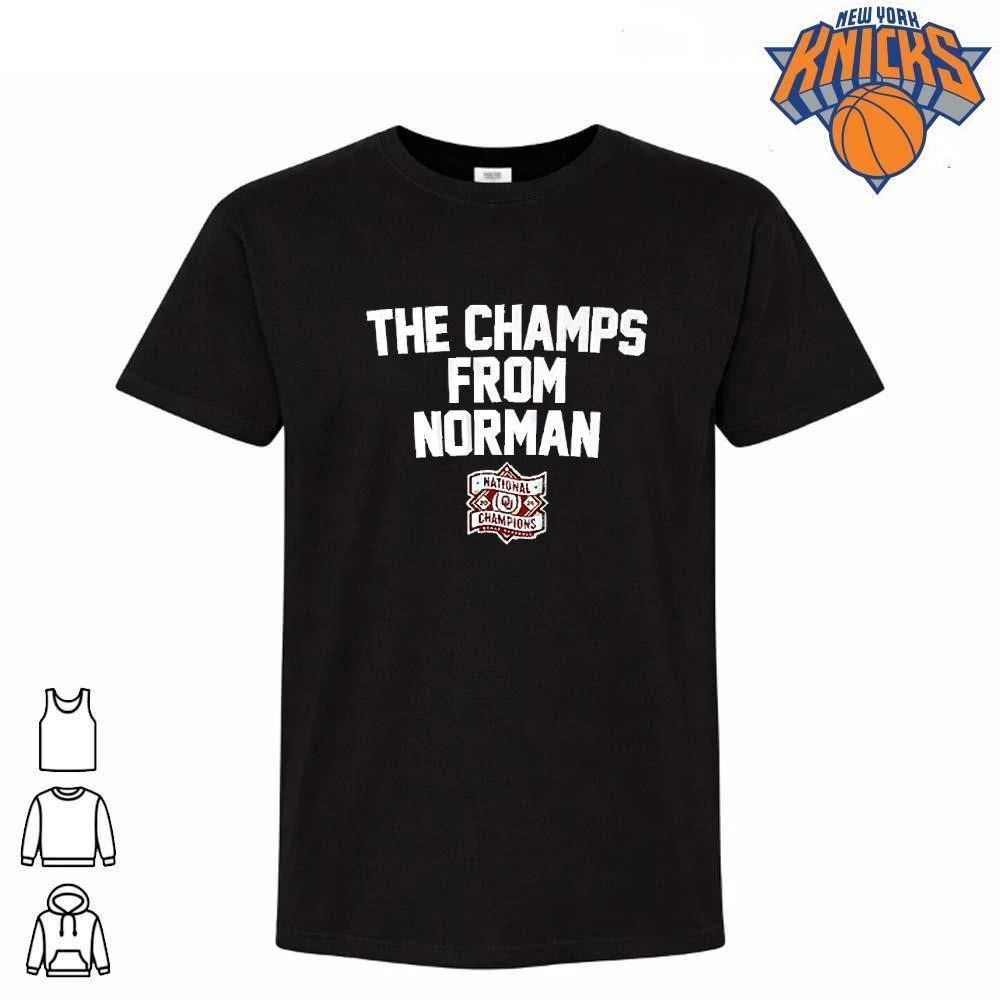 Oklahoma Baseball The Champs From Norman T-Shirt