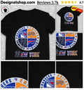 New York Yankees Rangers Knicks Bills New York sports team logos shirt shirt