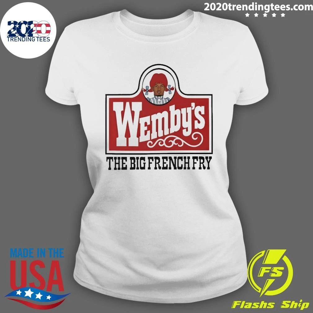 Wemby’s The Big French Fry Victor Wembanyama San Antonio Spurs Basketball Nba Shirt