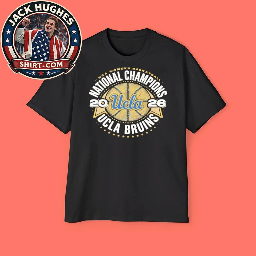 Original Ucla Bruins Women’s Basketball Ncaa 2026 National Champions Logo Graphic T-Shirt