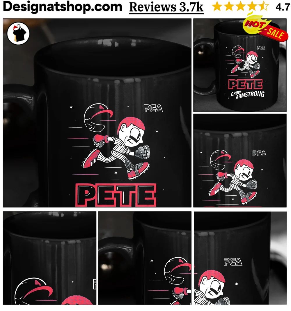 PCA Super Speed Crow-Armstrong video game numbers shirt
