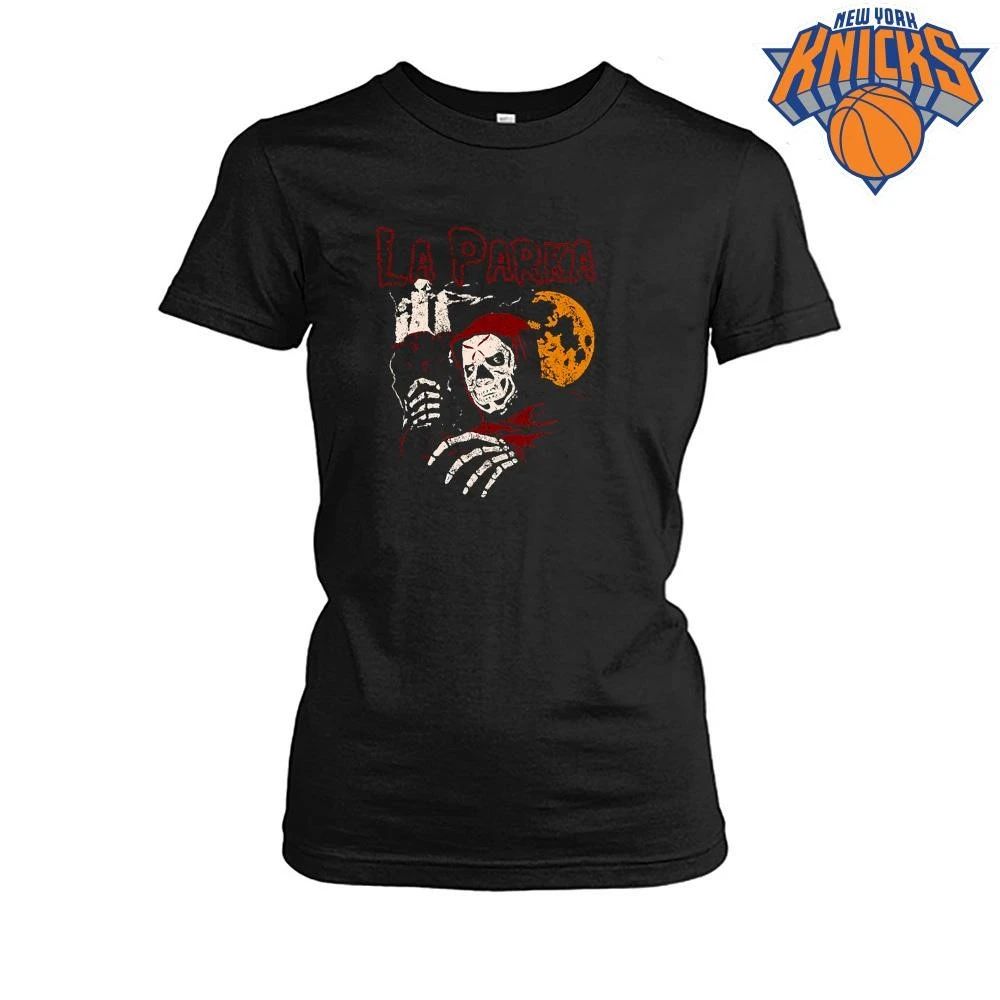 La Parka Grim Reaper Skeleton Mexican Wrestling Vintage Graphic Shirt
