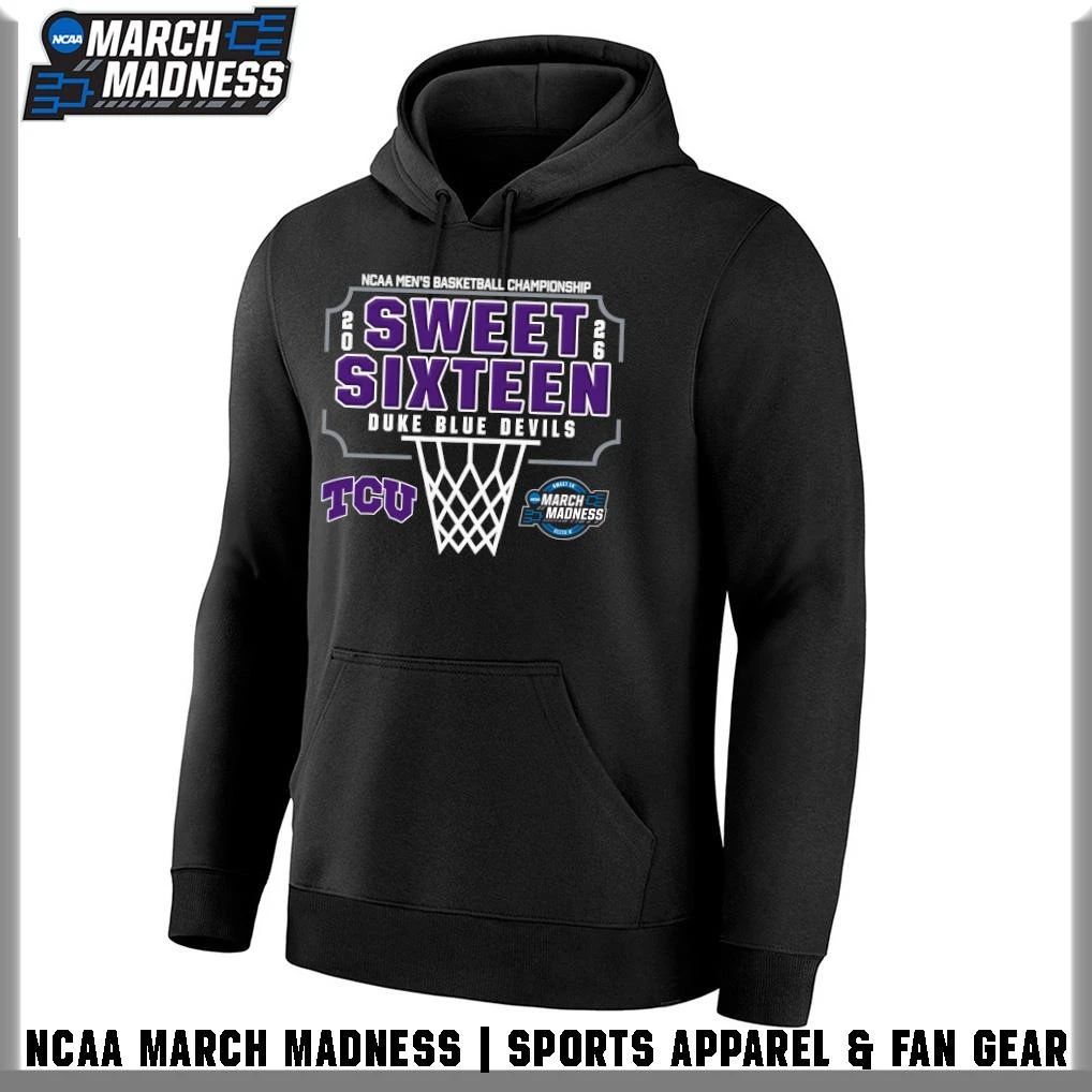 TCU Horned Frogs 2026 NCAA Men’s Basketball Tournament March Madness Sweet Sixteen T-Shirt