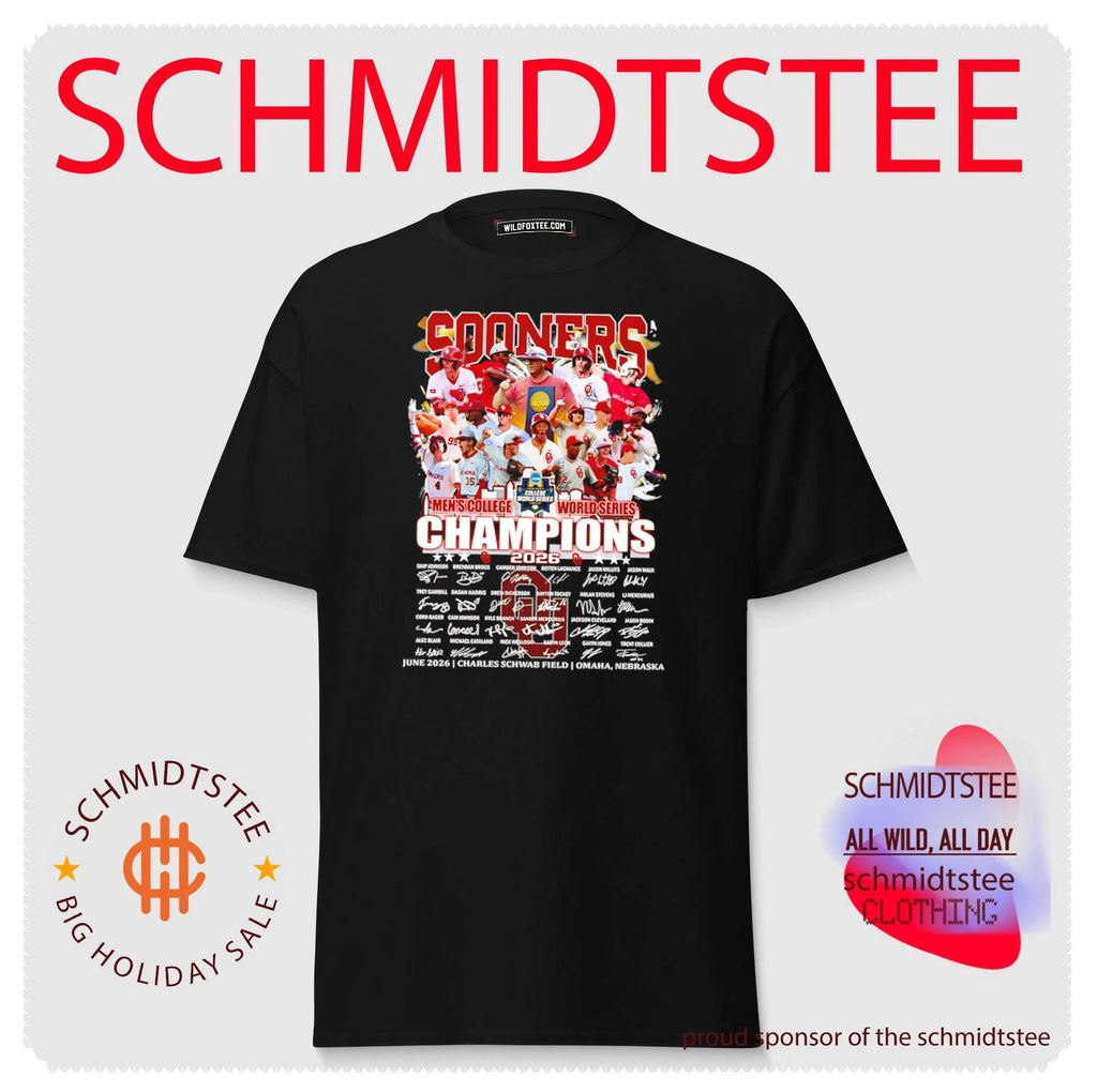 Oklahoma Sooners 2026 Men’s College World Series National Champions shirt