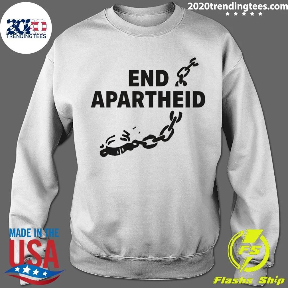 End Apartheid No Place for Hate Justice Statement 2026 shirt