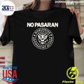 No Pasaran Worldwide Antifascist Action Shirt