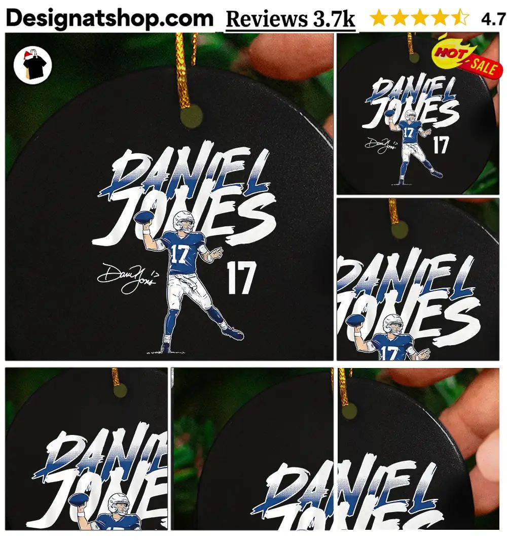 Daniel Jones Name Number Pose Indiana Football shirt