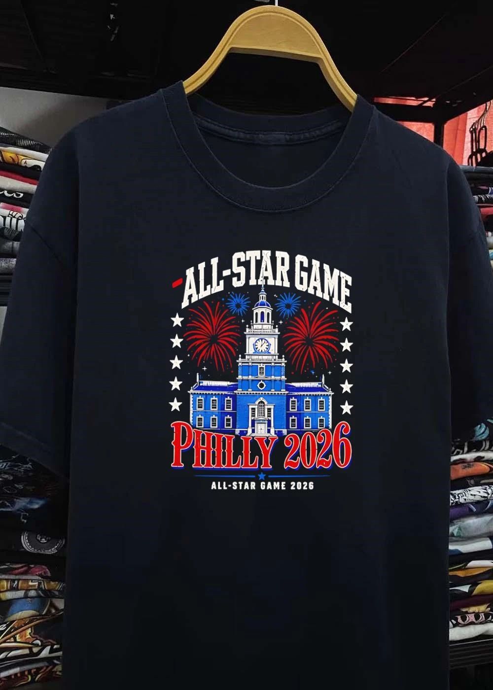 Philly 2026 All-Star Game Independence Hall Philadelphia T-Shirt