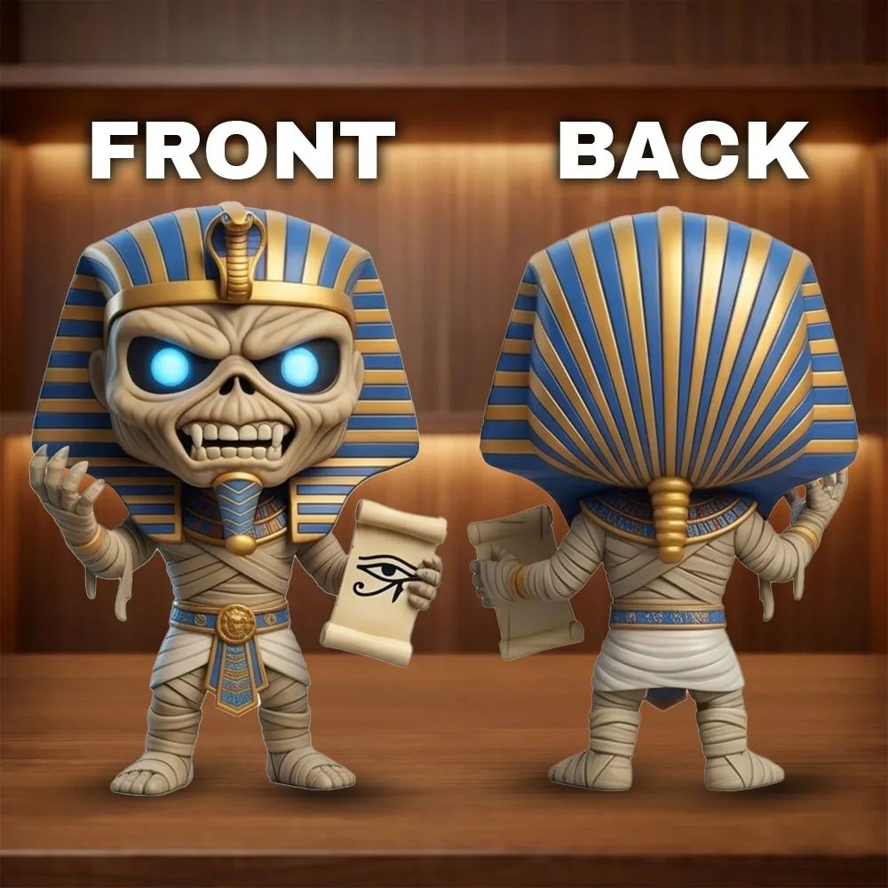 Iron Maiden Powerslave Eddie Mummy Funko Pop Vinyl Figure