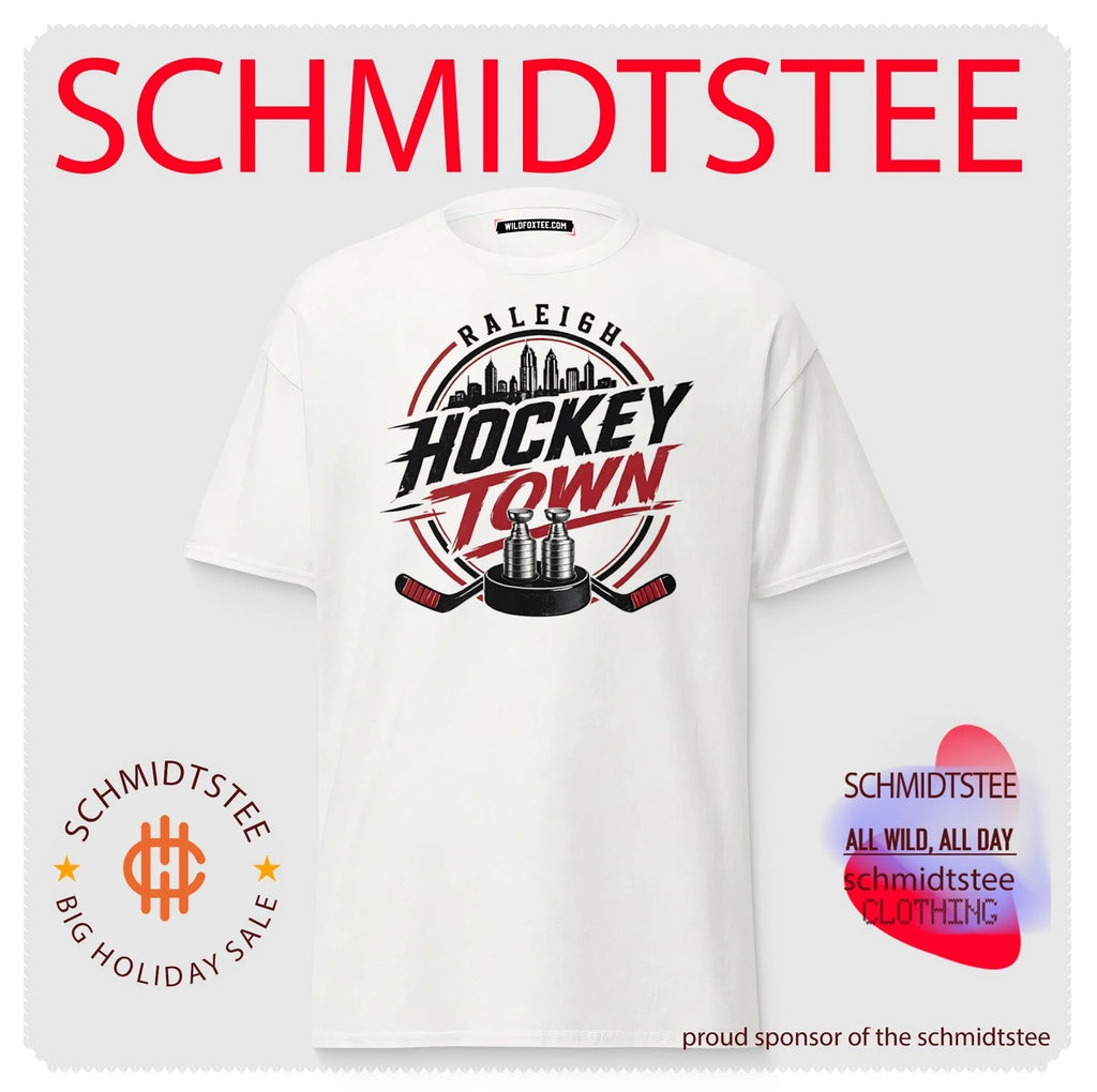Raleigh is a Hockey Town graphic shirt