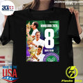 Roger Federer Has Lifted The Wimbledon Trophy A Record 8 Times, The Most By Any Man In The History Of The Championships Shirt