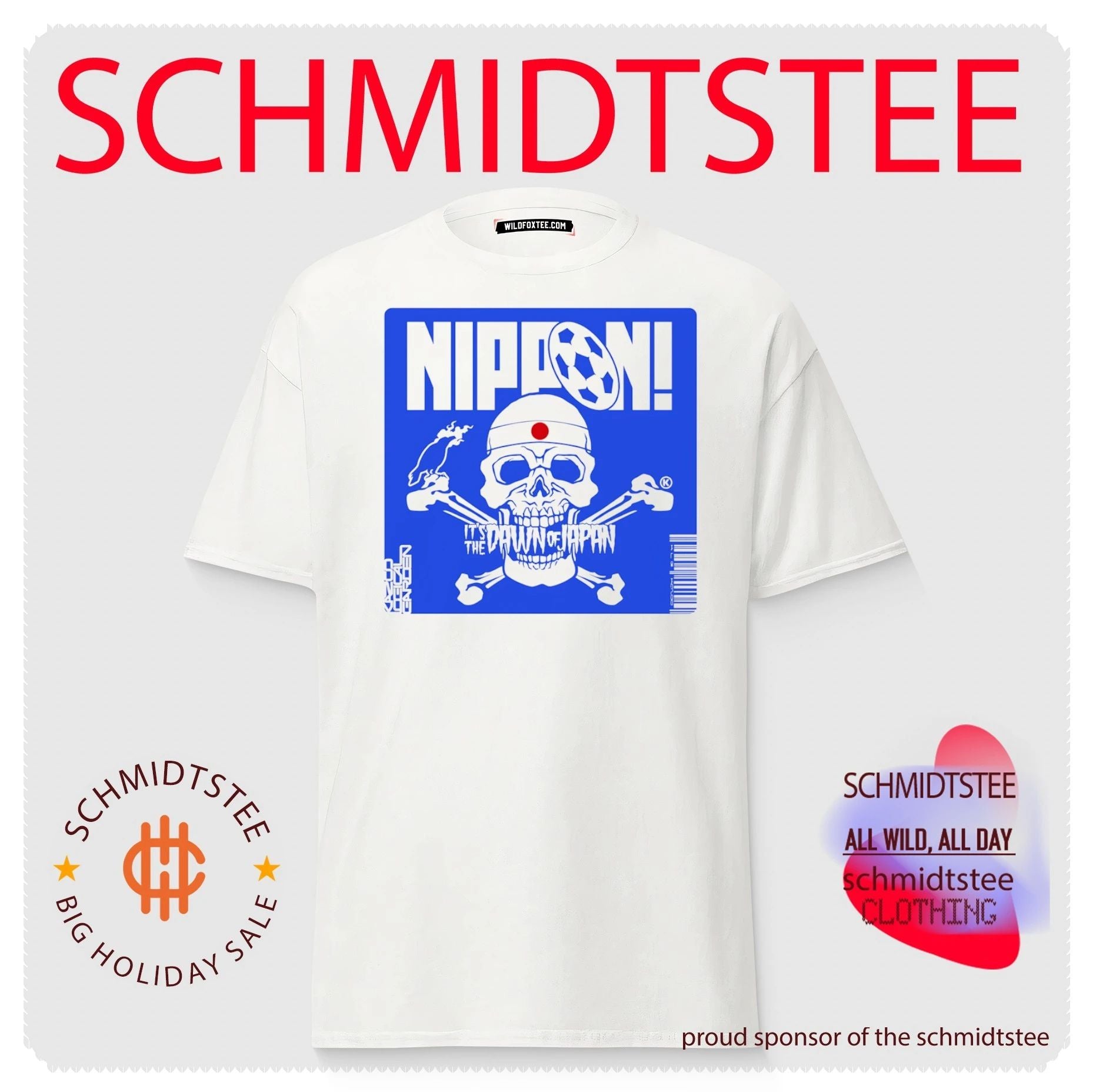Nippon It Is the Dawn of Japan Skull and Crossbones shirt