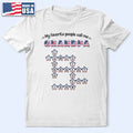 Crossword Stars & Stripes My Favorite People Call Me Grandpa - Personalized T Shirt
