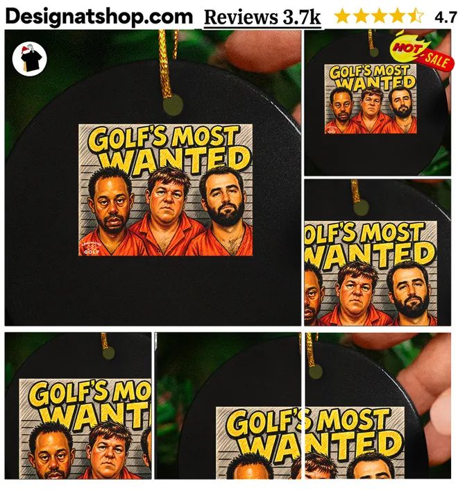 Golf’s Most Wanted Mugshot Trio Graphic shirt