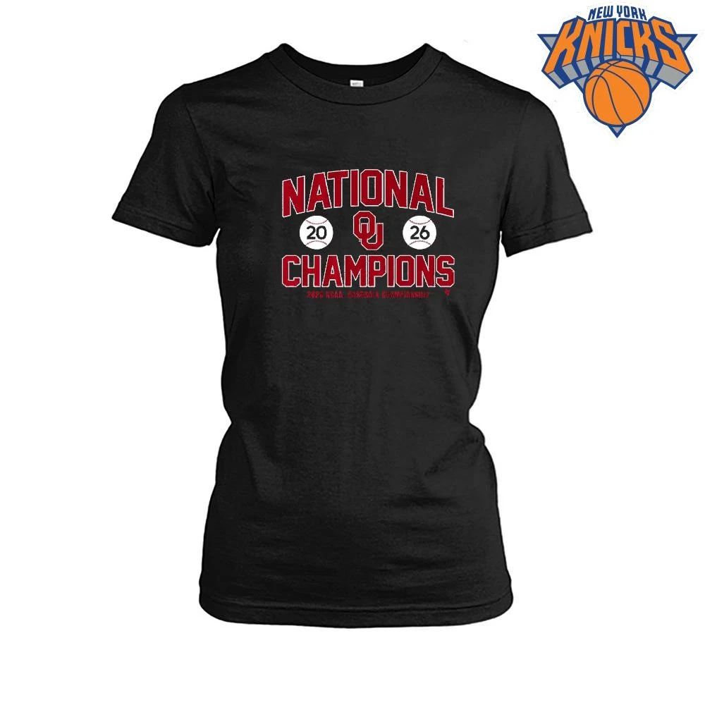 Oklahoma Baseball 2026 NCAA Champions Classic Shirt