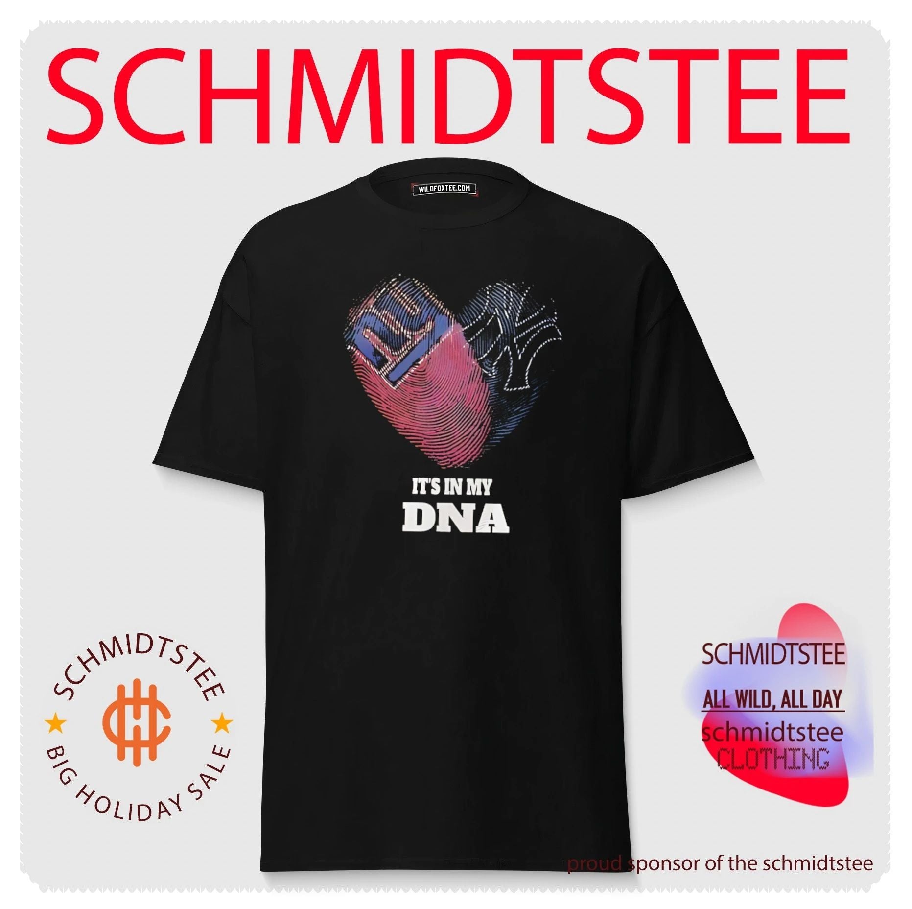 New York Giants and New York Yankees it’s in my DNA shirt