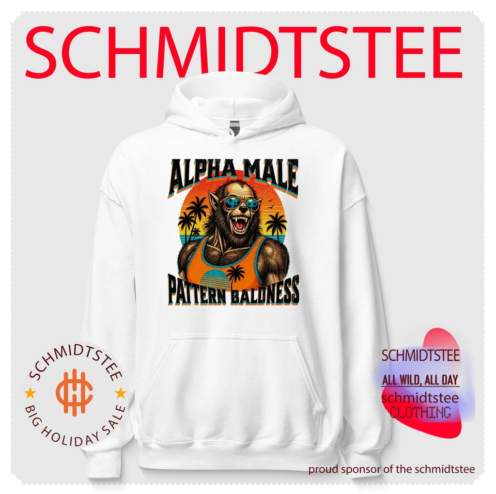 Alpha Male Pattern Baldness werewolf funny shirt