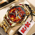 AC/DC Alloy Luxury Quartz Watch