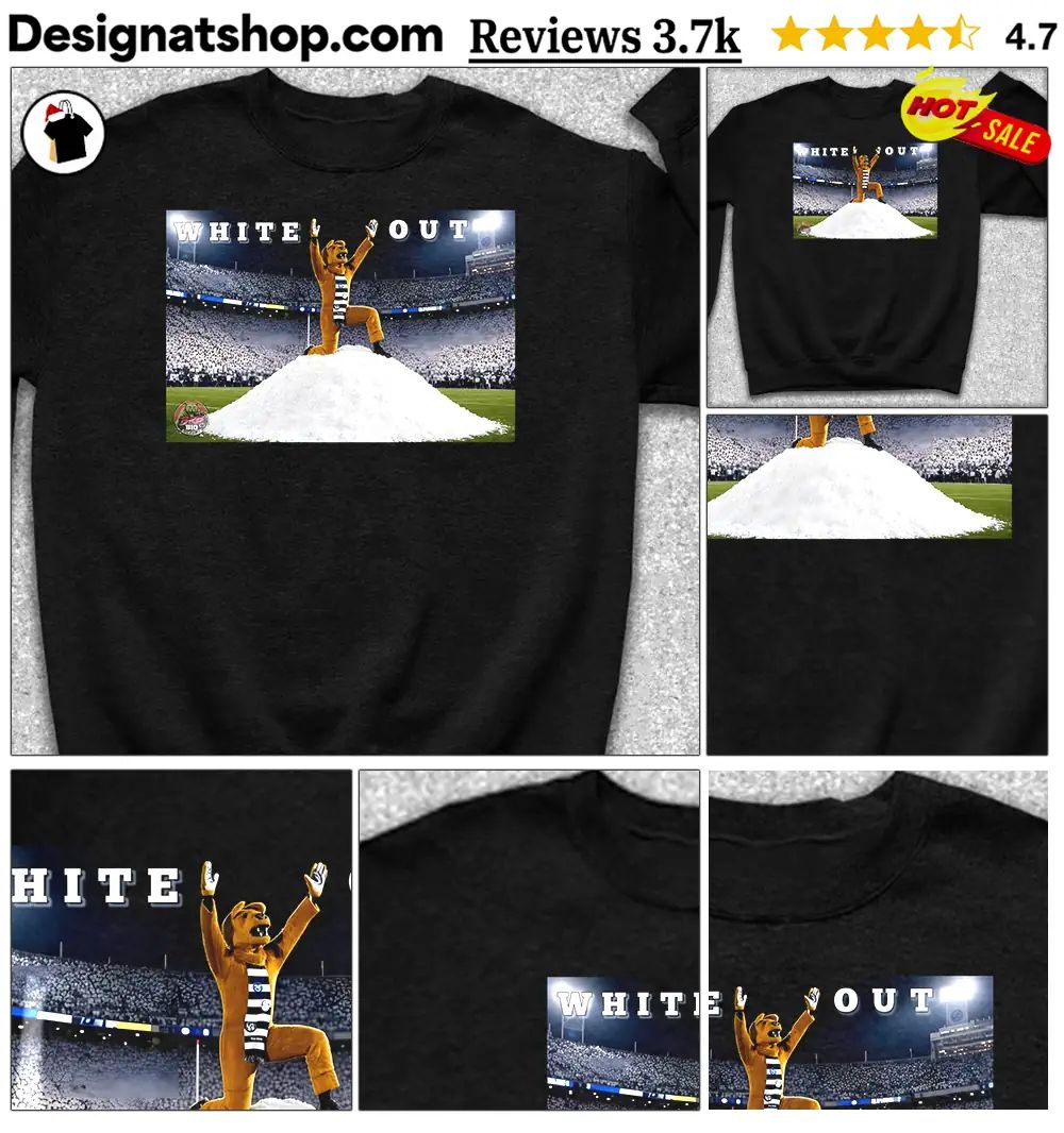 Pablo Pledgescobar Penn State Nittany Lines White out shirt