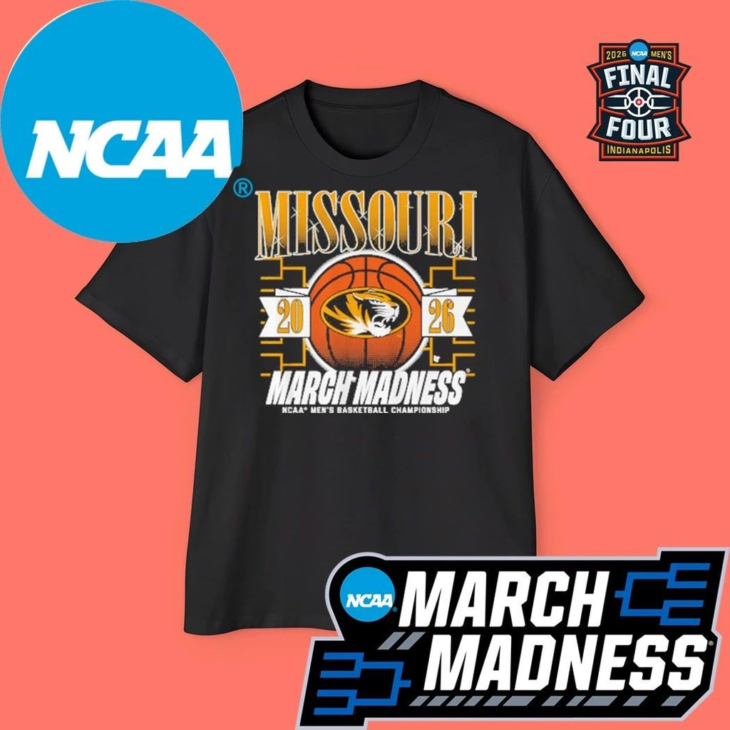 Missouri Tigers MBB 2026 NCAA Women’s Basketball Championship March Madness Logo Shirt