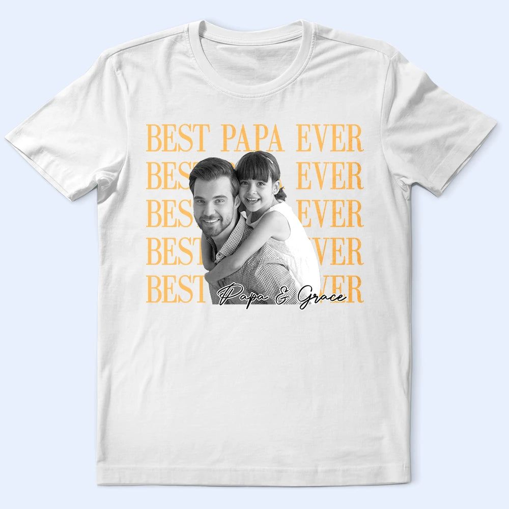 Dad EST - Personalized T Shirt