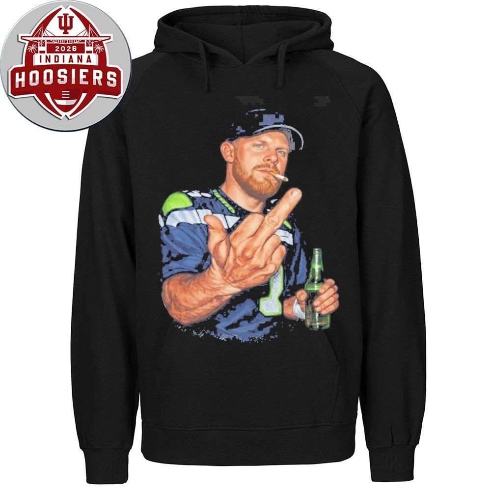Seahawks Ernest Jones Sam Darnold Shirt Flipping The Bird
